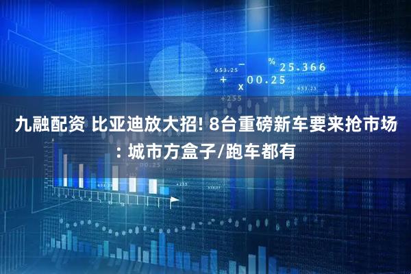 九融配资 比亚迪放大招! 8台重磅新车要来抢市场: 城市方盒子/跑车都有